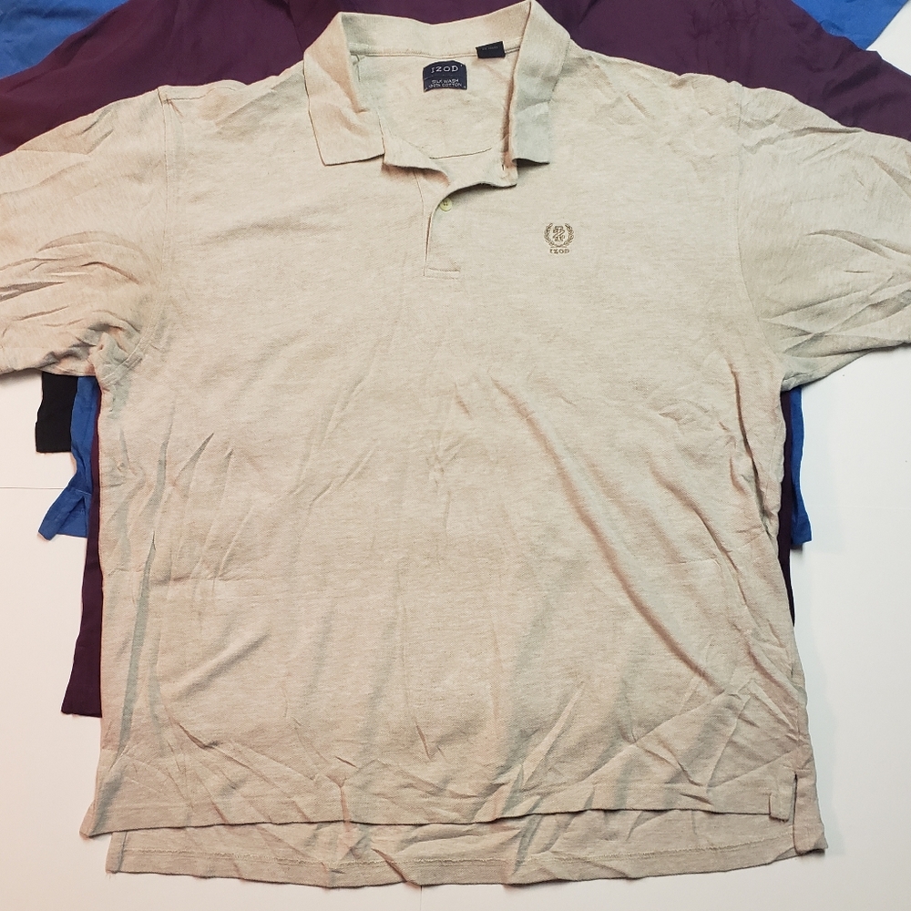 Lot of 7 Short Sleeve Polo Shirts
Mens Size XXL - Picture 7 of 11